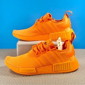 Adidas NMD R1 Sneakers (NWOT Women’s, Impact Orange)